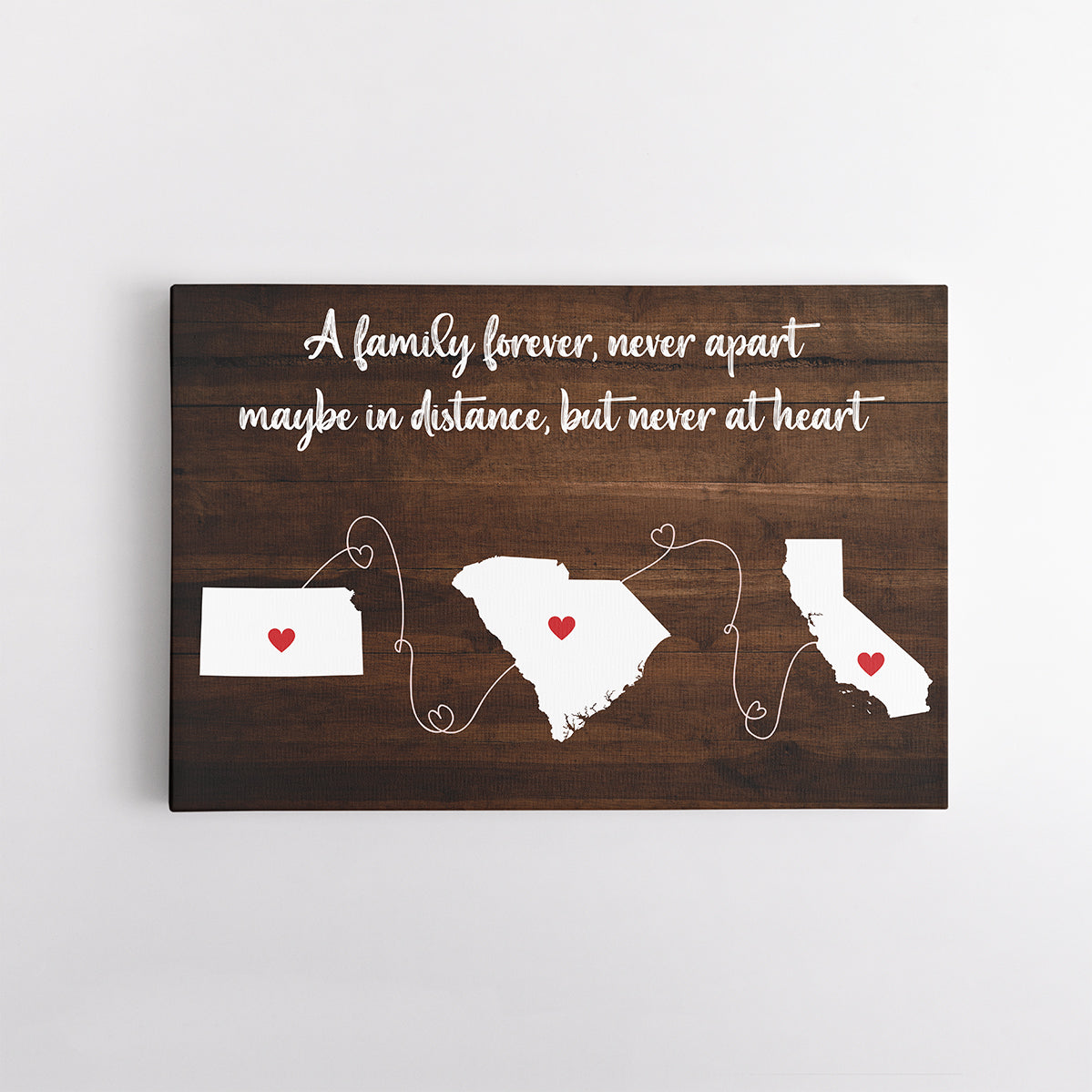A Family Forever, Never Apart - Canvas