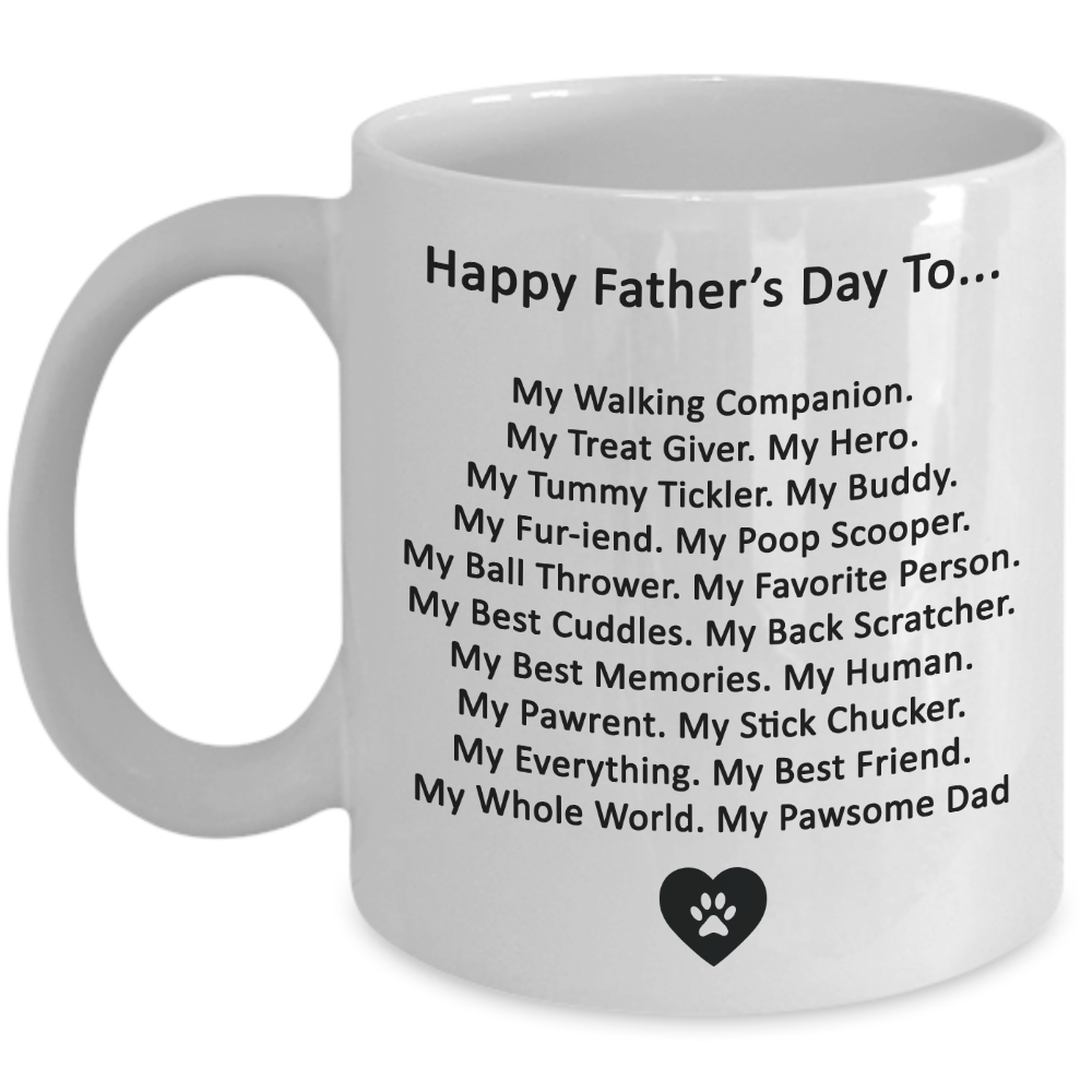 Father's Day Gift For Dog Dad - Mug