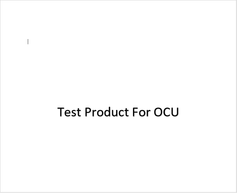 Test Product - Hero Product