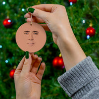 Thumbnail for Saint Nicolas Cage Christmas Tree Ornament